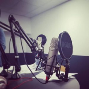 Studio enregistrement radio